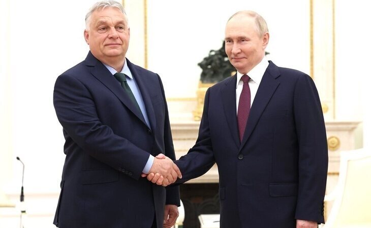 Viktor Orbán se reúne con Putin tras alzarse con la presidencia de la UE