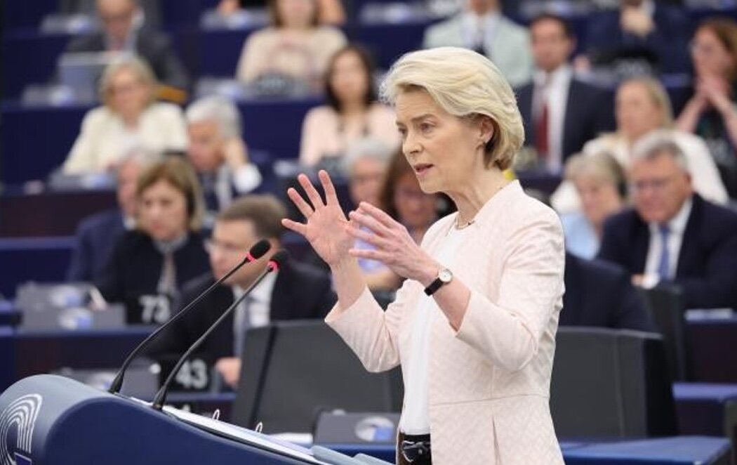 Ursula von der Leyen, reelegida presidenta de la Comisión Europea