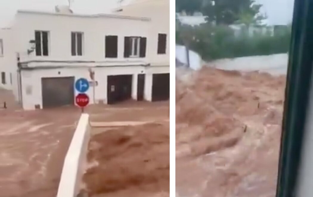 La DANA continúa afectando a Baleares con tormentas intensas