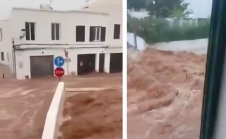 La DANA continúa afectando a Baleares con tormentas intensas