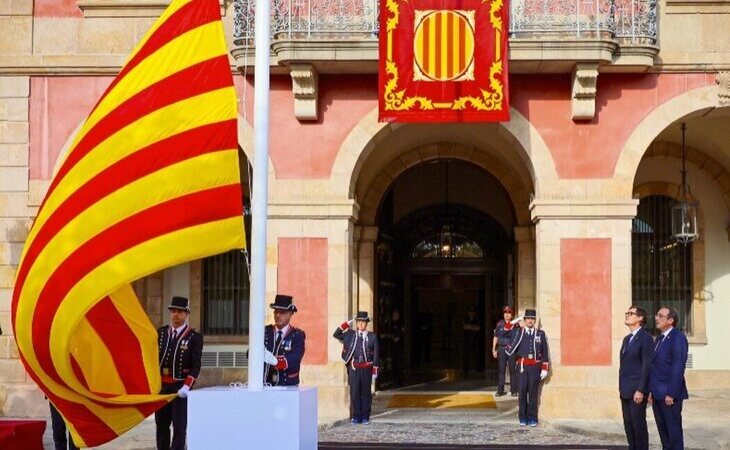 Normalidad en la celebración de la primera Diada con Salvador Illa como president