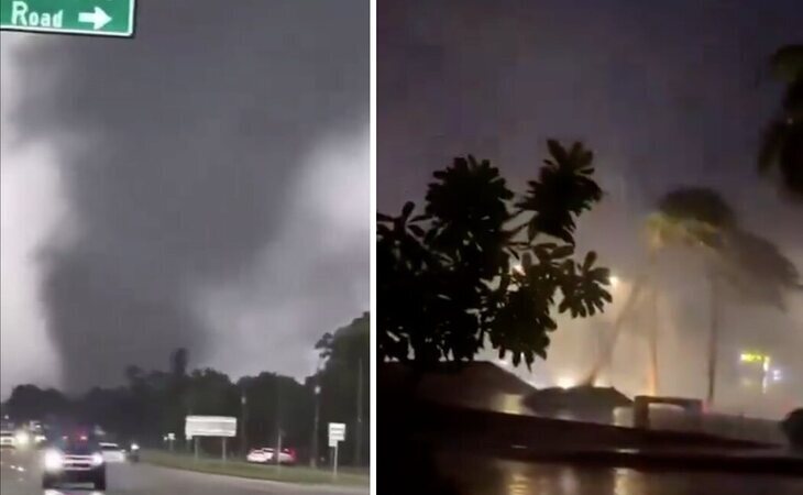 El huracán Milton toca tierra en Florida y deja varios muertos