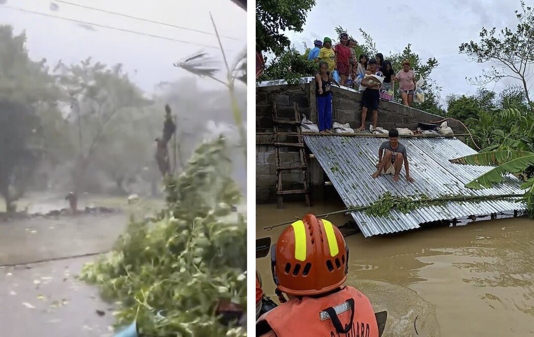 El tifón Toraji toca tierra en Filipinas tras evacuar a 2.500 personas