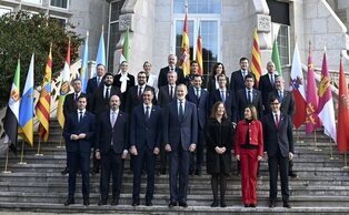 Pedro Sánchez preside la Conferencia de Presidentes en Santander