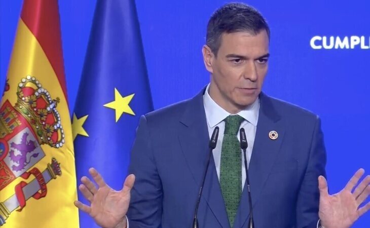 Pedro Sánchez hace balance del 2024 e insiste en que terminará la legislatura