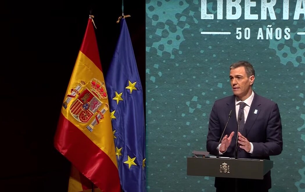 Pedro Sánchez inaugura los actos por los 50 años de la muerte de Franco