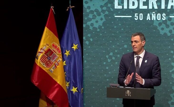 Pedro Sánchez inaugura los actos por los 50 años de la muerte de Franco